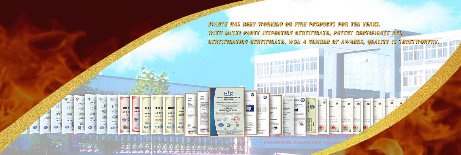 Chine Shandong Jvante Fire Protection Technology Co., Ltd. Profil de la société