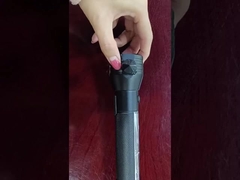 Affichage multifonctionnel d'une lampe de poche solaire