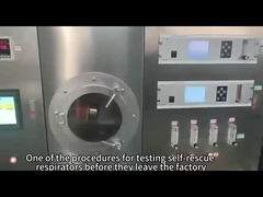 Vidéo d'essai du respirateur d'auto-sauvetage
