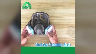 Masque respiratoire EN136 double protection contre la poussière et les gaz