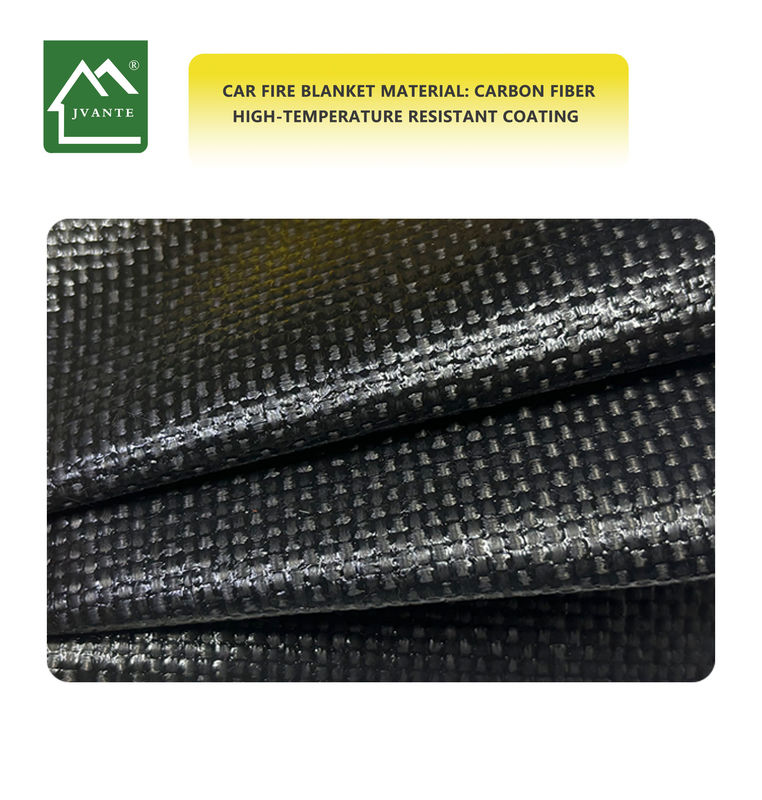 0.6mm Thick Carbon Fiber Flame Retardant Cloth Customized Packaging Solutions