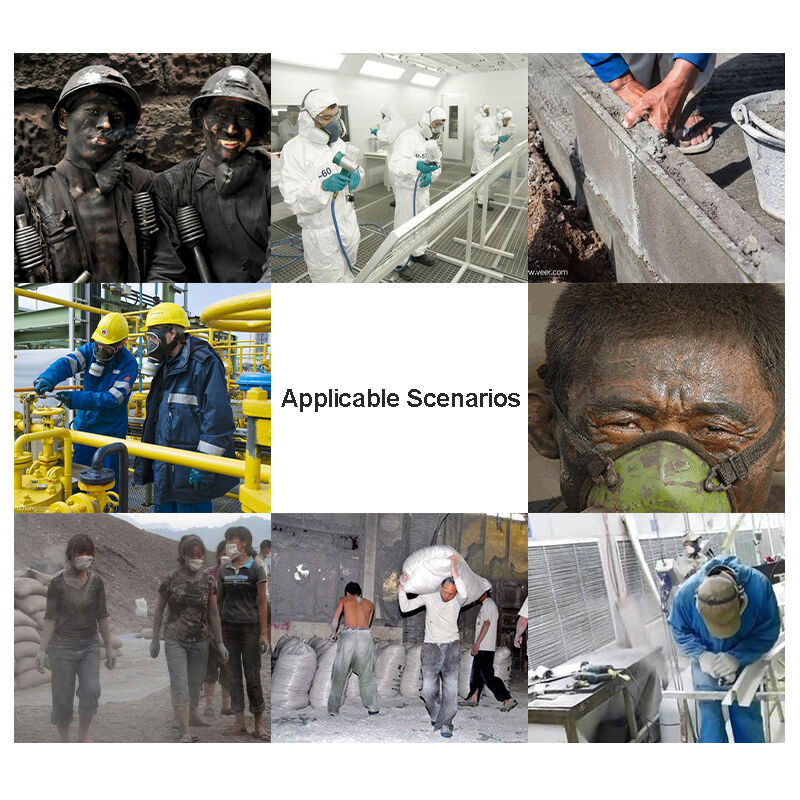 Industrial and agricultural special-purpose all-in-one protective mask with filter cartridge