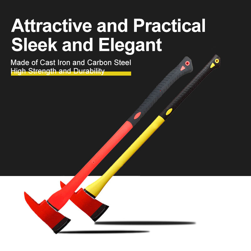 American Sharp Axe Professional High-Quality Firefighter Rescue Axe With Fiberglass Handle