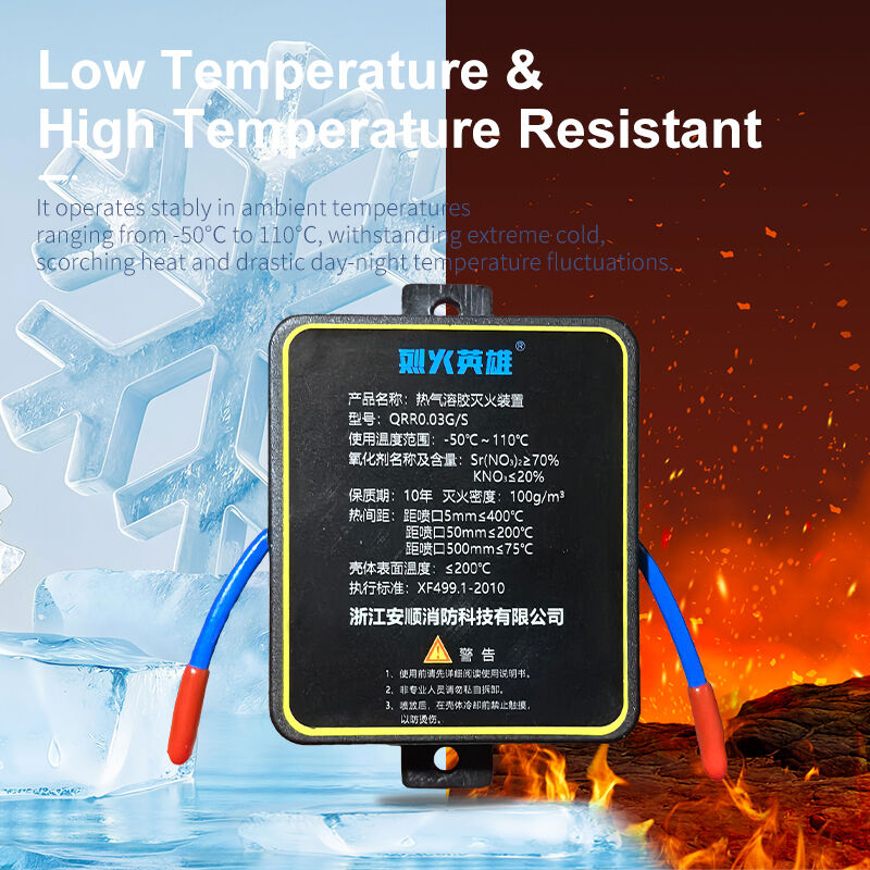 Auto Fire Extinguisher Ball Self Activating For Car Engine Electrical Cabinets QRRO.03G/S