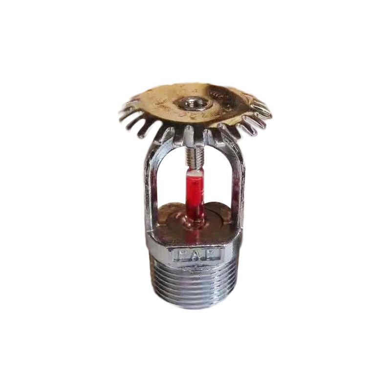 Fire Sprinkler Head Brass / Stainless Steel Pendant Sidewall Upright Type with NPT Thread Quick Response Glass Bulb K80 for Commercial Industrial Fire Protection System