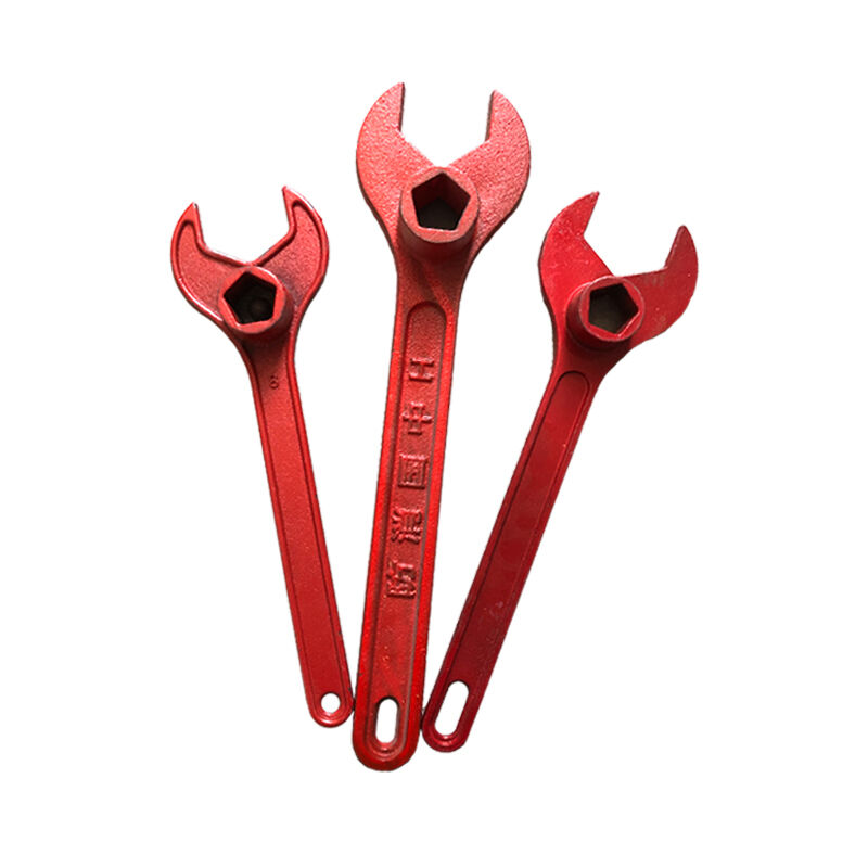 The Manufacturer Produces Thickened and Strengthened Cast Iron Fire Wrenches.