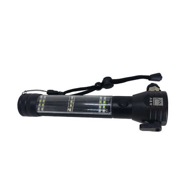 Lampe de poche de secours multifonctionnelle en alliage d'aluminium
