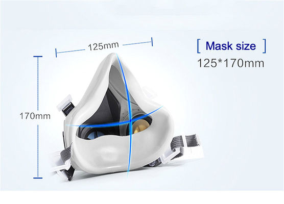 Équipement d'évacuation d'urgence TTR ABS Masque à gaz à demi-face avec filtration d'air