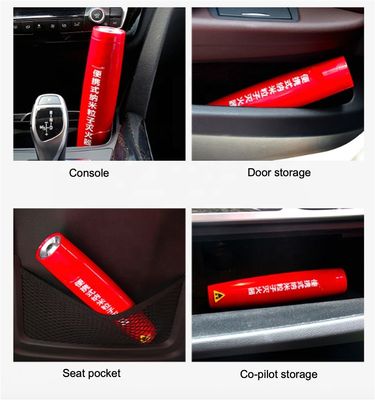 Mini extincteur portable à mousse d'aérosol de 8 bar pour véhicule