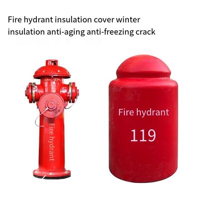 En FRP, la coque est de 4 cm d'épaisseur, couverture d'isolation de l'hydrant d'hiver 42*42*80 cm, poids: 4,4 kg