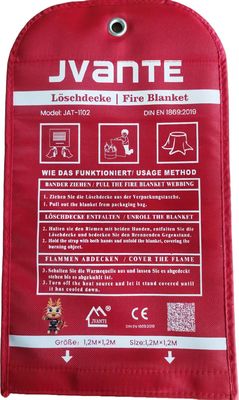 Couverture 100% fibre de verre pour lutter contre les incendies