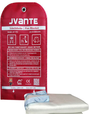 Couverture incendie en fibre de verre pour sac Taille 39,5 cm x 22,5 cm 1,6*1,8 1,2*1,2 0,7 kg Poids