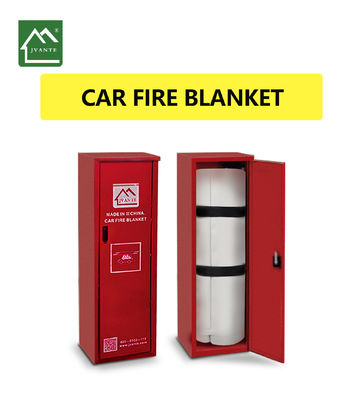 Couverture anti-incendie en fibre de verre pour voiture Blanche 4*6 6*8 6*9 10*12M Ou sur mesure