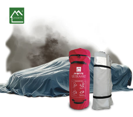 Couche ignifuge en silicone en fibre de verre pour voiture 4*6 6*8 6*9 10*12M ou sur mesure JVANTE