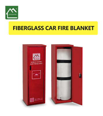 0Couverture anti-incendie automobile de 6 mm d'épaisseur, en fibre de verre, utilisée pour la suppression des incendies dans les automobiles ou les batteries automobiles
