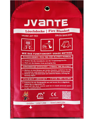 Couverture d'extincteur personnalisable en fibre de verre