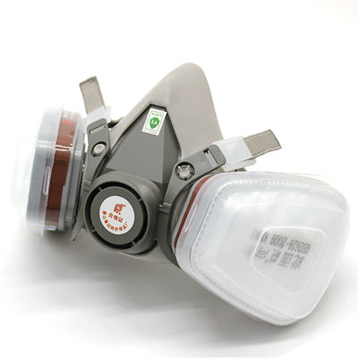 Masque à gaz à demi-visage KN95 réutilisable Respirateur absorbant la poussière avec filtration d'air