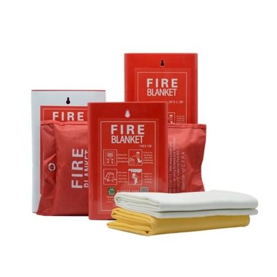 Couverture de feu en fibre de verre Pour la cuisine à domicile Taille de feu 1*1m 1.2*1.2m Personnalisé
