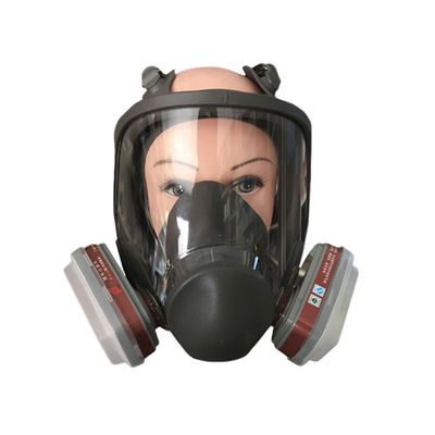 Réspirateur en silicone polyvalent KN95 gris pour la protection contre la poussière et le masque à gaz