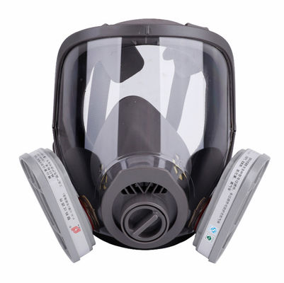Réspirateur en silicone polyvalent KN95 gris pour la protection contre la poussière et le masque à gaz
