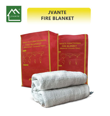 Couverture anti-incendie en fibre de céramique polyvalente pour la protection d'urgence des entreprises