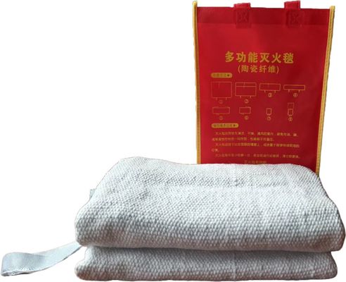 Couverture incendie en fibre de céramique Pas de largeur de couverture essentielle pour les situations d'urgence d'incendie