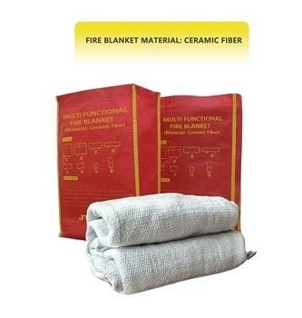 Couverture incendie en fibre de céramique Pas de largeur de couverture essentielle pour les situations d'urgence d'incendie