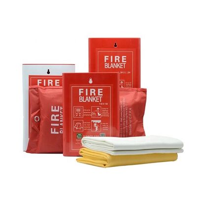 Couverture de feu en fibre de verre légère de 1,2*1.2 avec poids de couverture de 0,7 kg