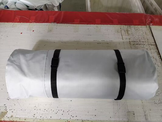 Couverture anti-feu professionnelle EV 6x8m, pour véhicule électrique, batterie au Lithium, Suppression des incendies, fibre de verre enduite de Silicone JAT-302